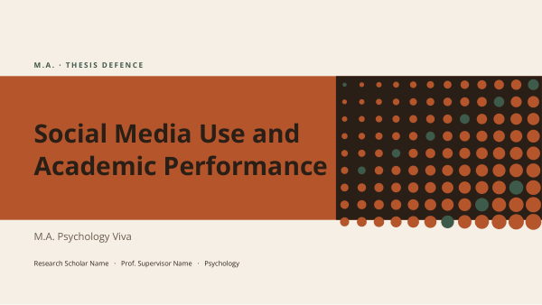 Social Media Use and Academic Performance (Sand Terracotta) — preview