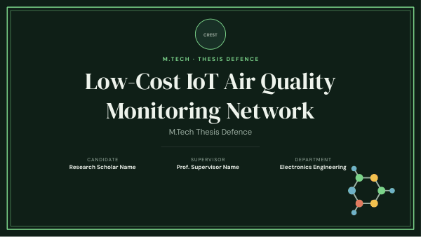 Low-Cost IoT Air Quality Monitoring Network (Forest Night) — preview