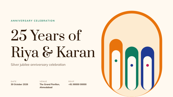 25 Years of Riya & Karan (Saffron) — preview