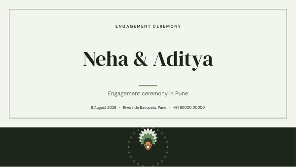 Neha & Aditya (Sage) — preview