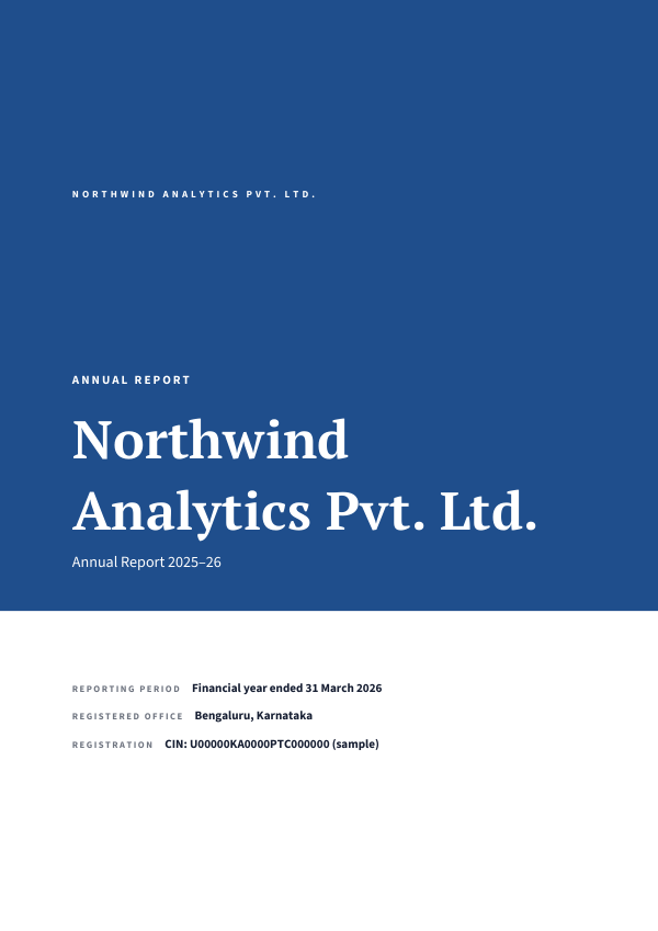 Northwind Analytics Pvt. Ltd. (Full Colour · PT Serif) — preview