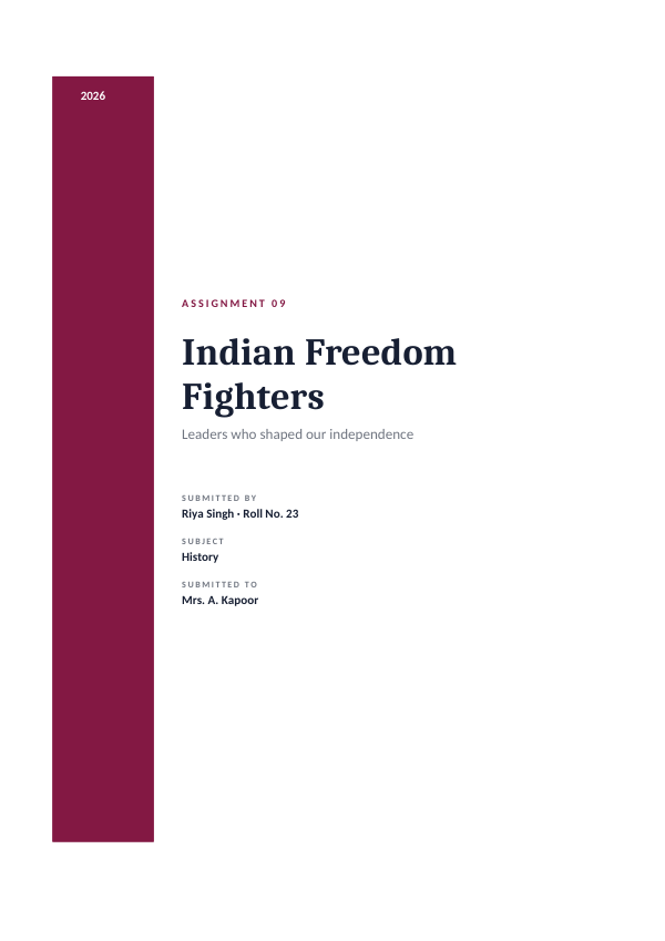 Indian Freedom Fighters — preview
