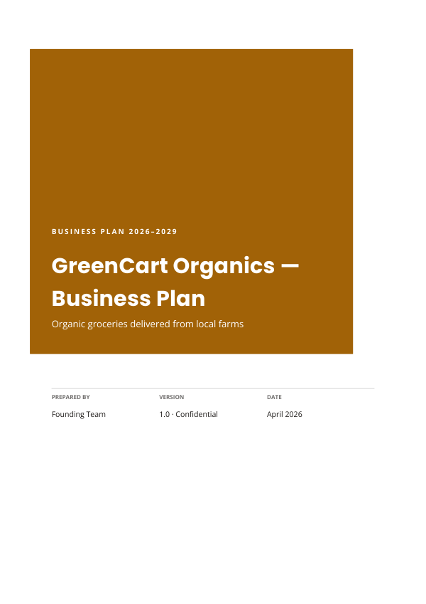 Organic Grocery — preview