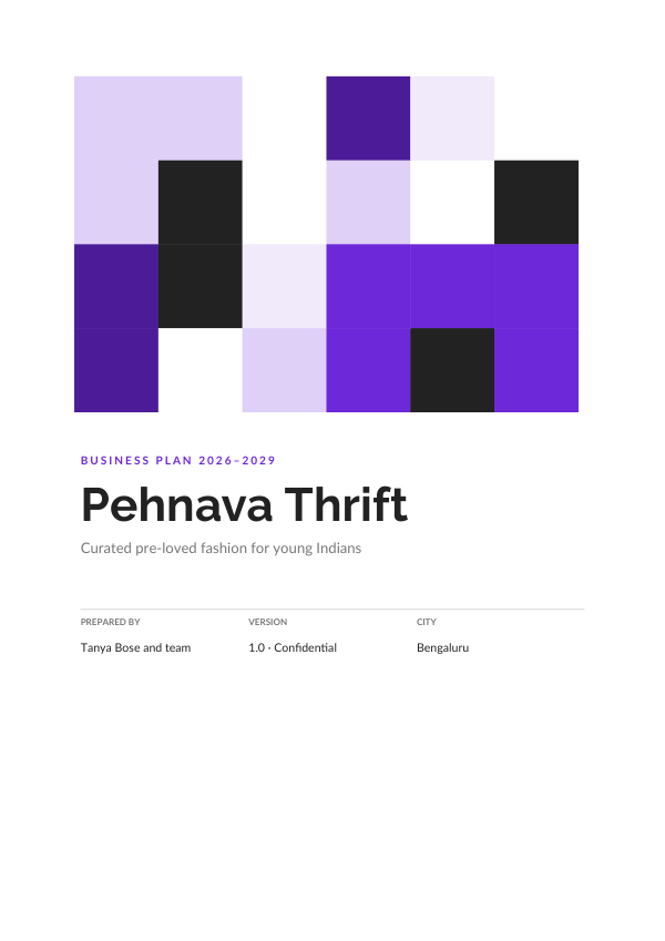 Pehnava Thrift (Geometric · Raleway) — preview