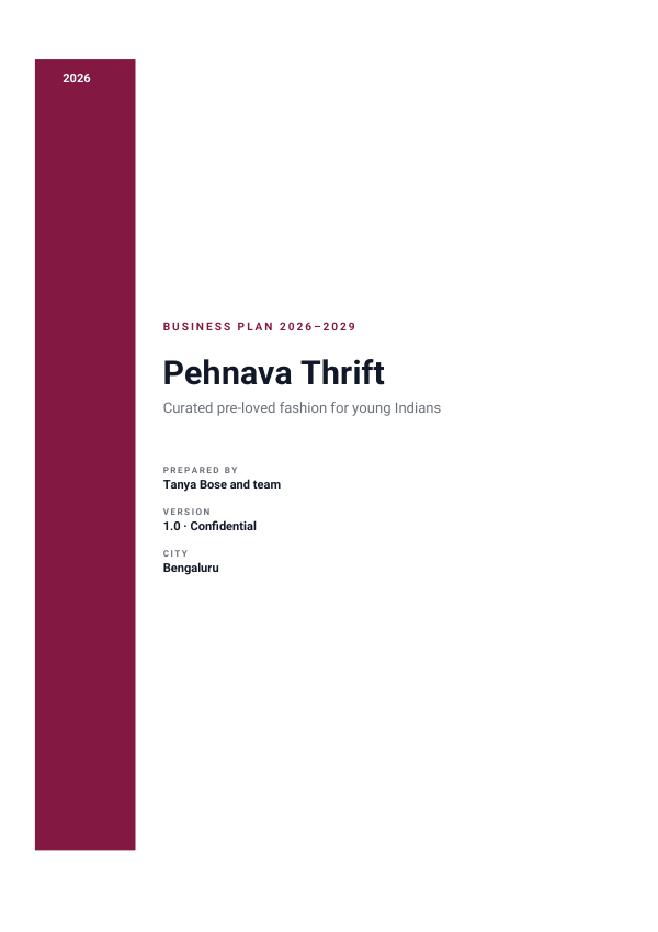 Pehnava Thrift (Sidebar · Roboto) — preview
