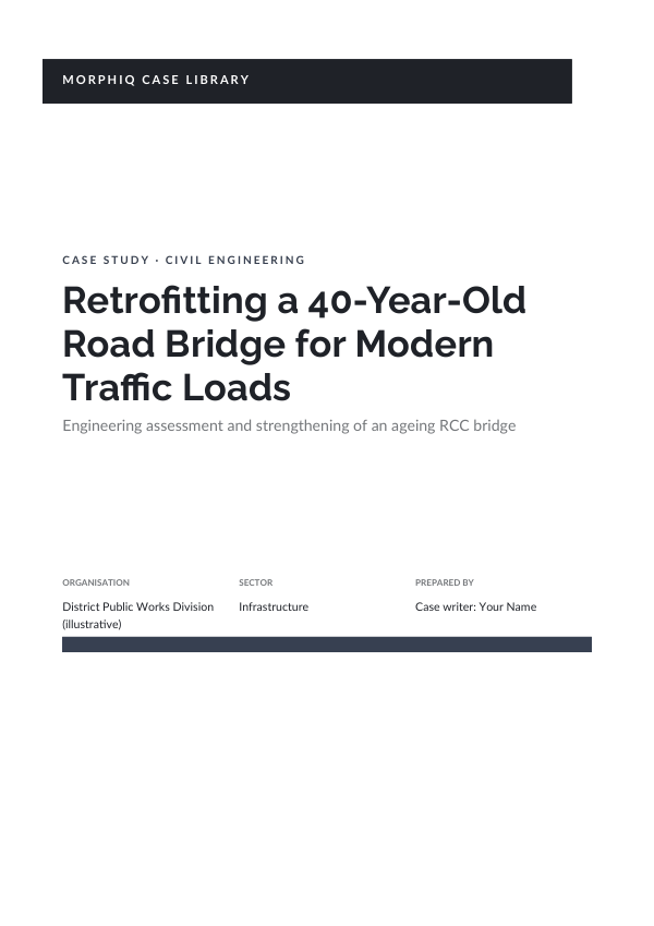 Retrofitting a 40-Year-Old Road Bridge for Modern Traffic Loads (Band · Raleway) — preview