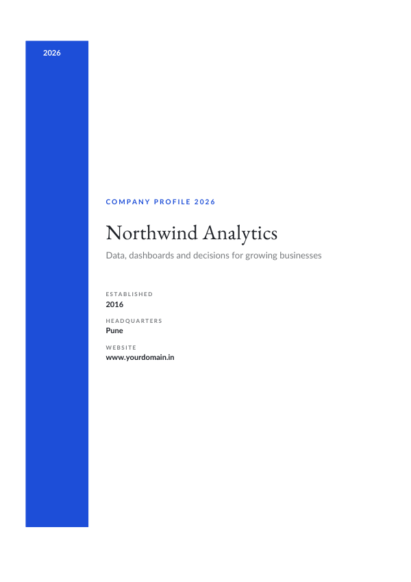Northwind Analytics (Sidebar · EB Garamond) — preview