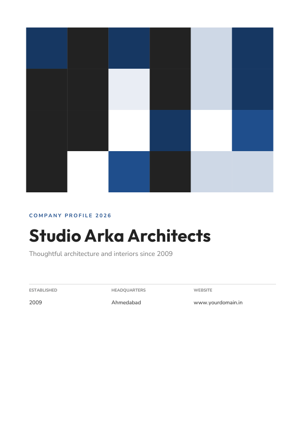 Studio Arka Architects (Geometric · Outfit) — preview