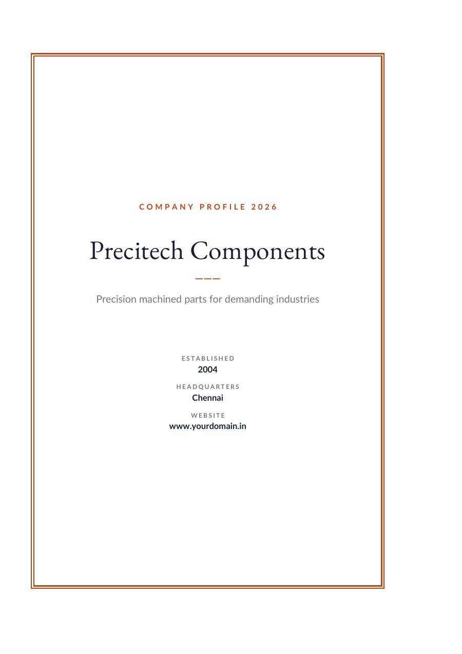 Precitech Components (Framed · EB Garamond) — page 1