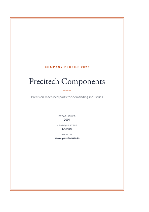 Precitech Components (Framed · EB Garamond) — preview
