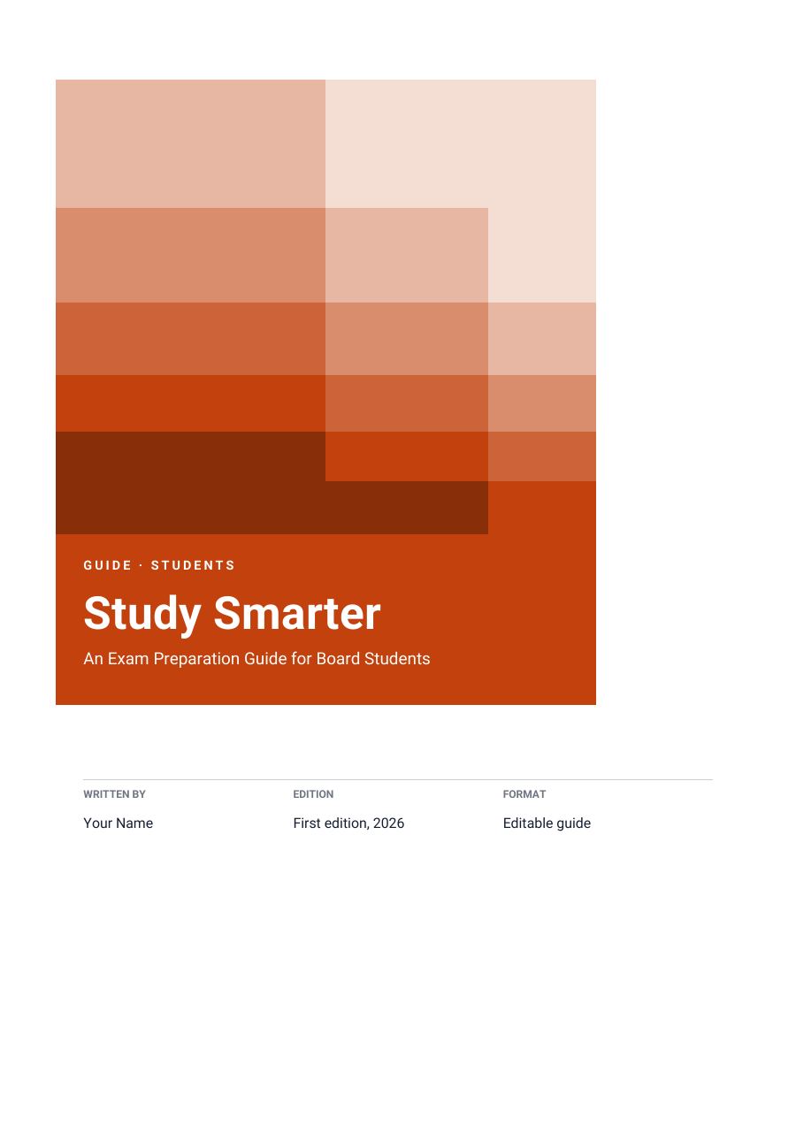 Study Smarter (Colour Block · Roboto) — page 1