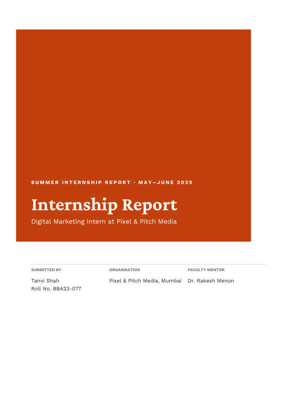 Digital Marketing Intern (Block · Crimson Pro) — preview