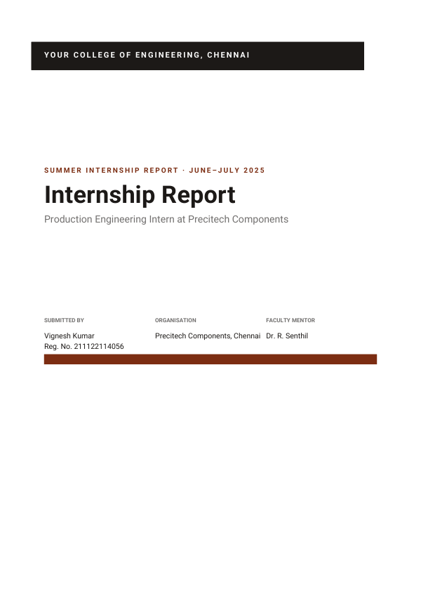 Production Engineering Intern (Band · Roboto) — preview