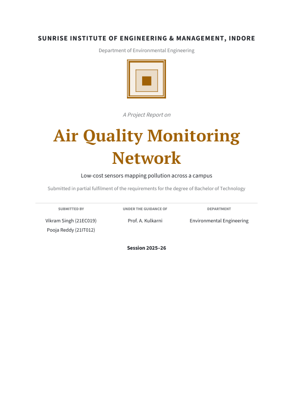 Air Quality Monitoring Network — preview