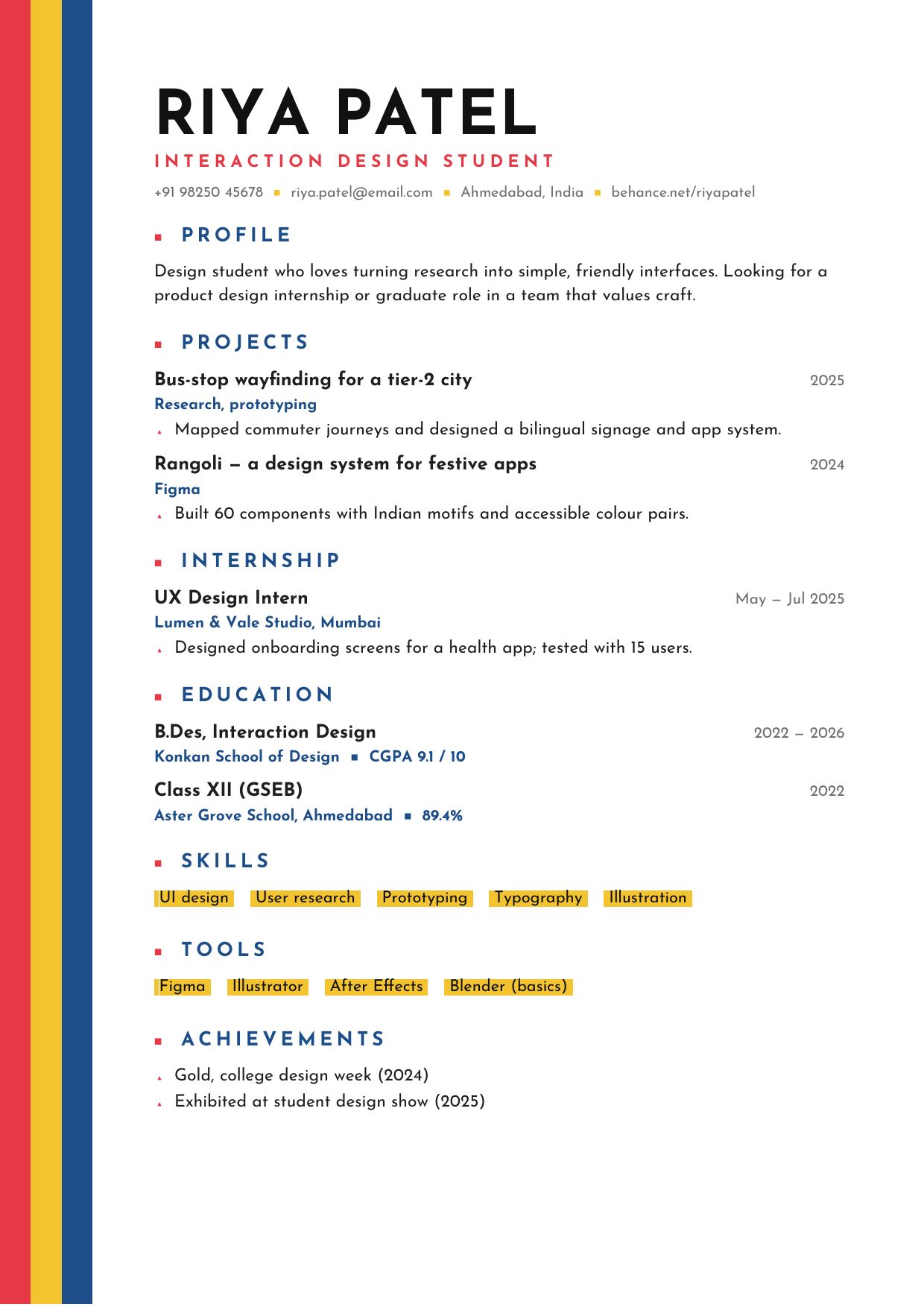 Bauhaus Blocks — page 1 preview