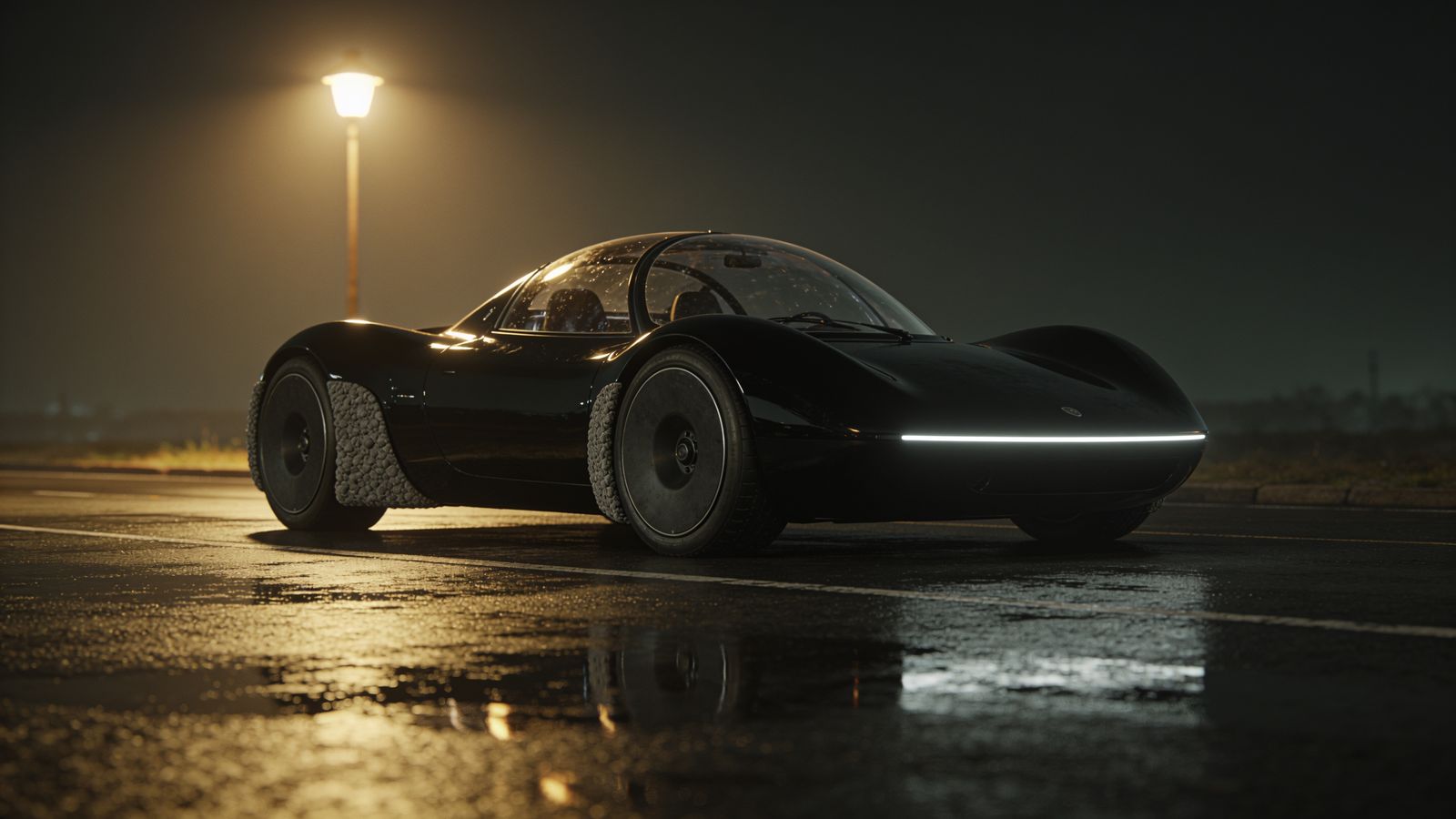Midnight Hypercar — 4K desktop wallpaper preview