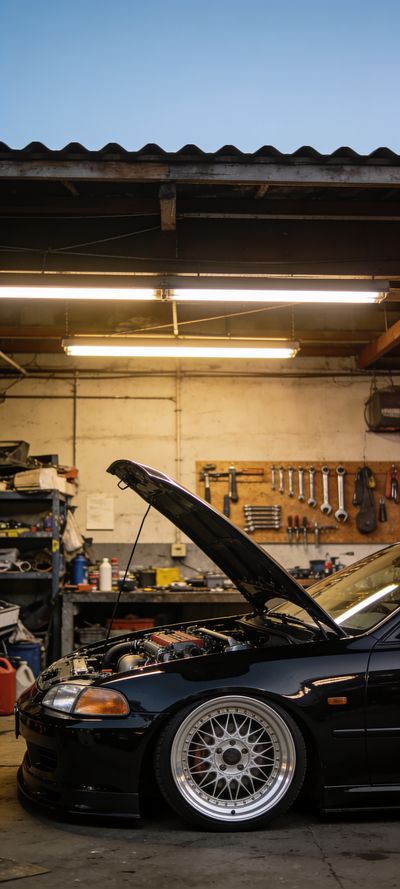 Garage Build — cars wallpaper preview