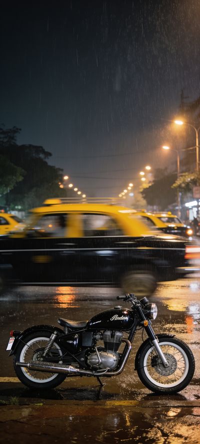 Mumbai Monsoon Ride — cars wallpaper preview