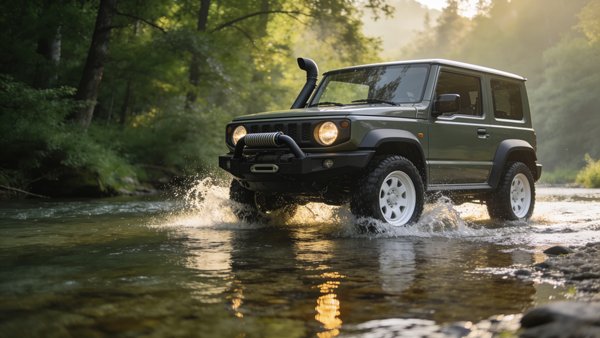 River Crossing — cars wallpaper preview