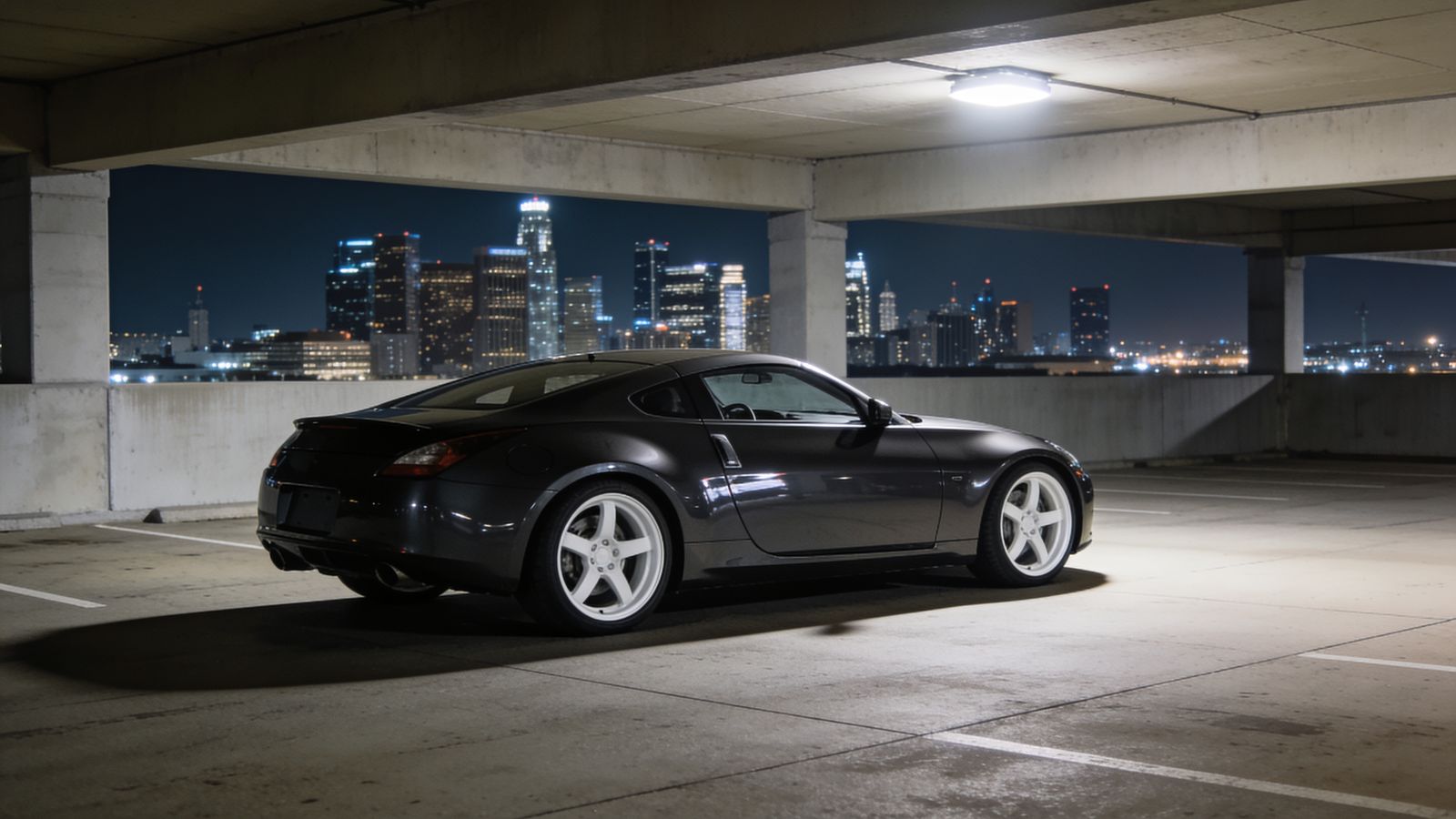 Parking Deck — 4K desktop wallpaper preview