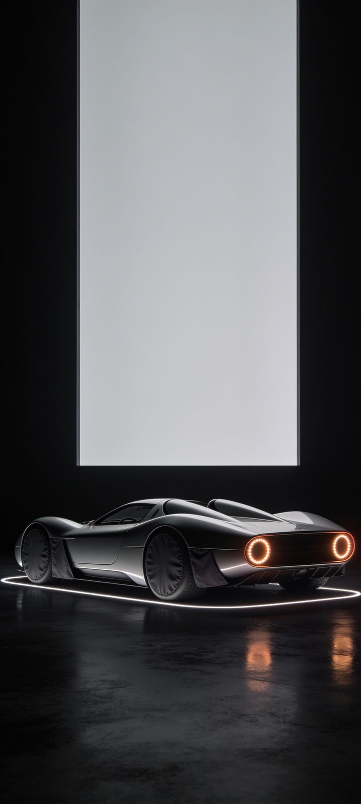 Studio Black — phone wallpaper preview