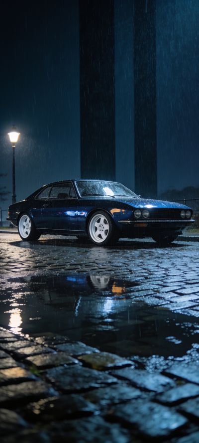 Rain Reflections — cars wallpaper preview