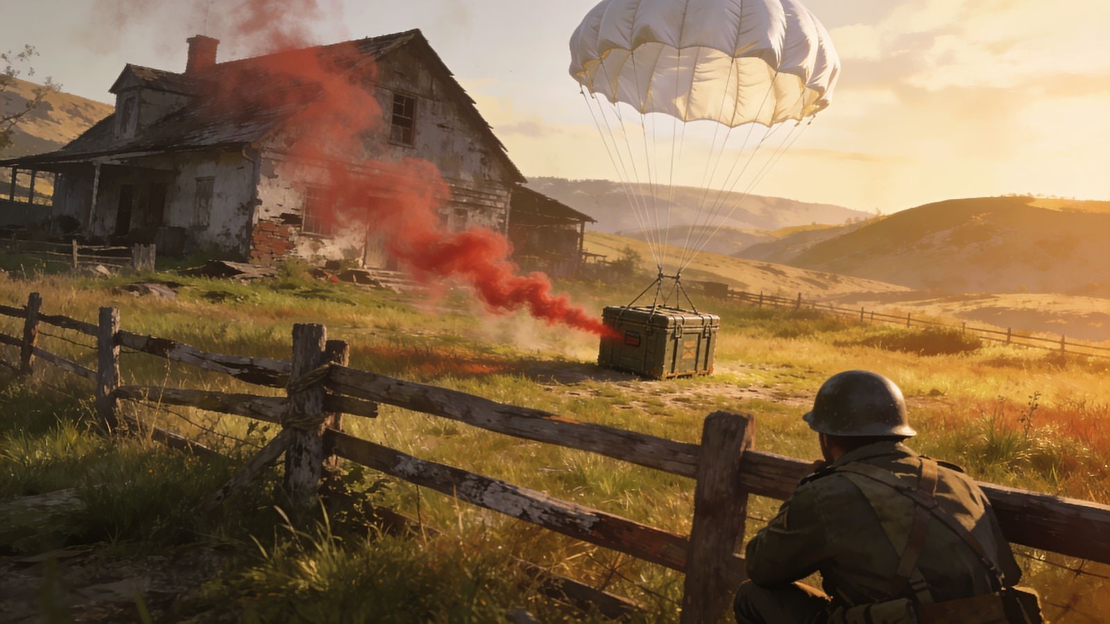 Airdrop Incoming — 4K desktop wallpaper preview