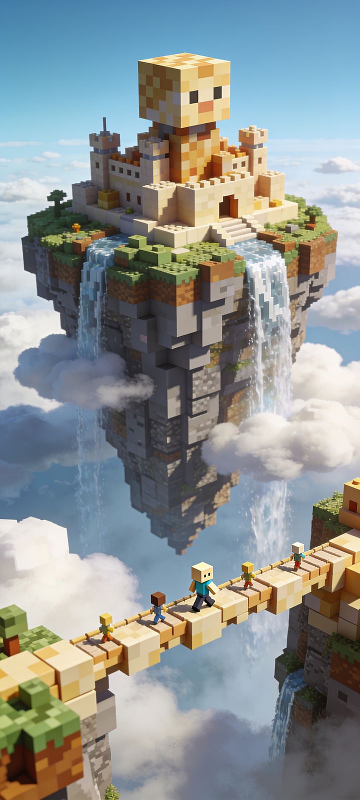 Cube Kingdom — phone wallpaper preview