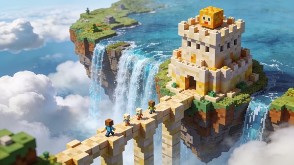 Cube Kingdom — gaming wallpaper preview