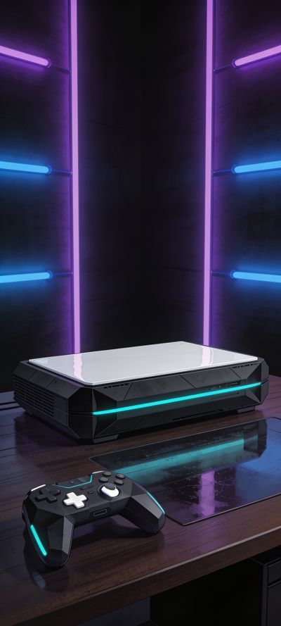 Next-Gen Setup — gaming wallpaper preview