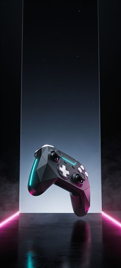 Controller Glow — gaming wallpaper preview