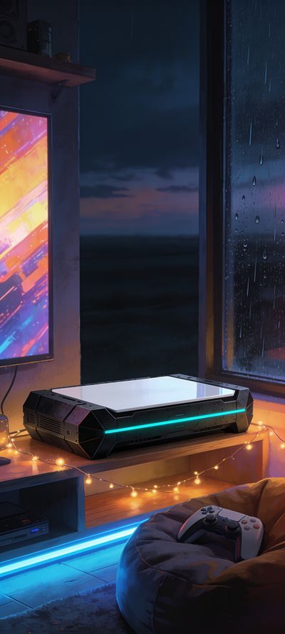 Midnight Gaming Den — gaming wallpaper preview