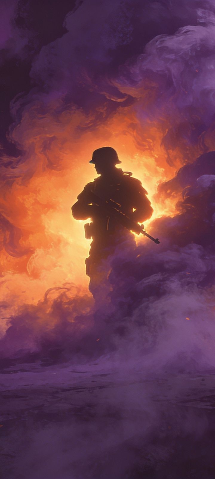 Smoke Grenade — phone wallpaper preview