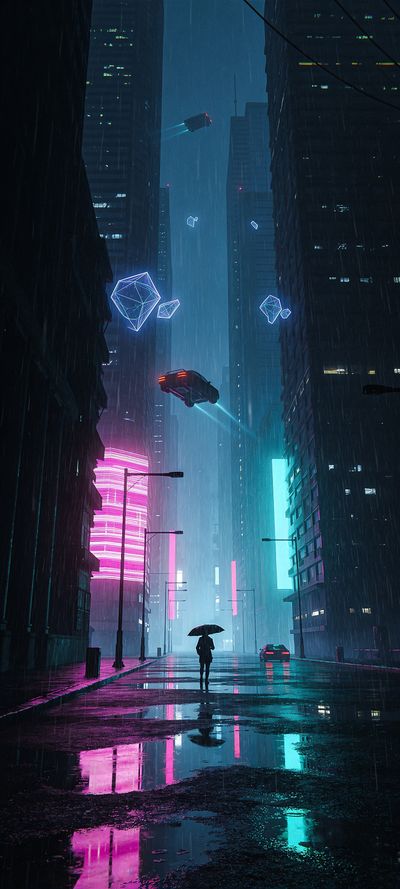 Neon District — gaming wallpaper preview