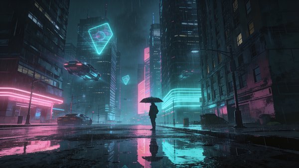 Neon District — gaming wallpaper preview