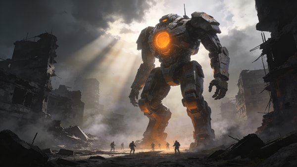 Titan Awakening — gaming wallpaper preview