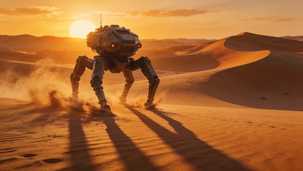 Desert Titan — gaming wallpaper preview