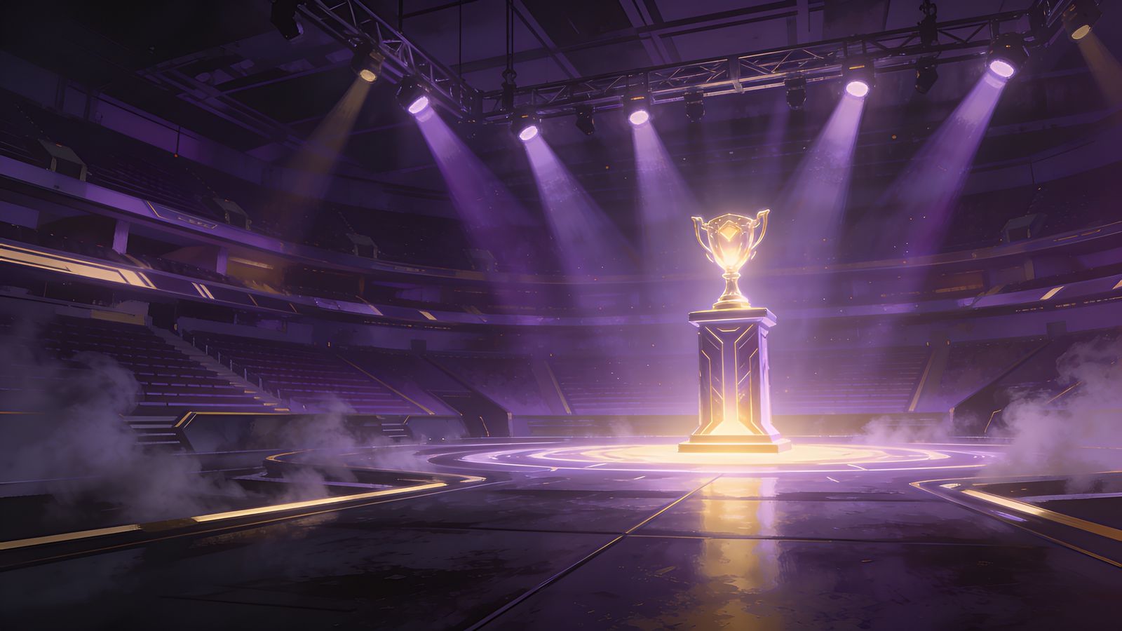 Champions Stage — 4K desktop wallpaper preview