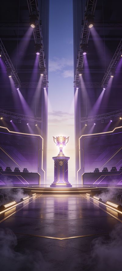 Champions Stage — gaming wallpaper preview
