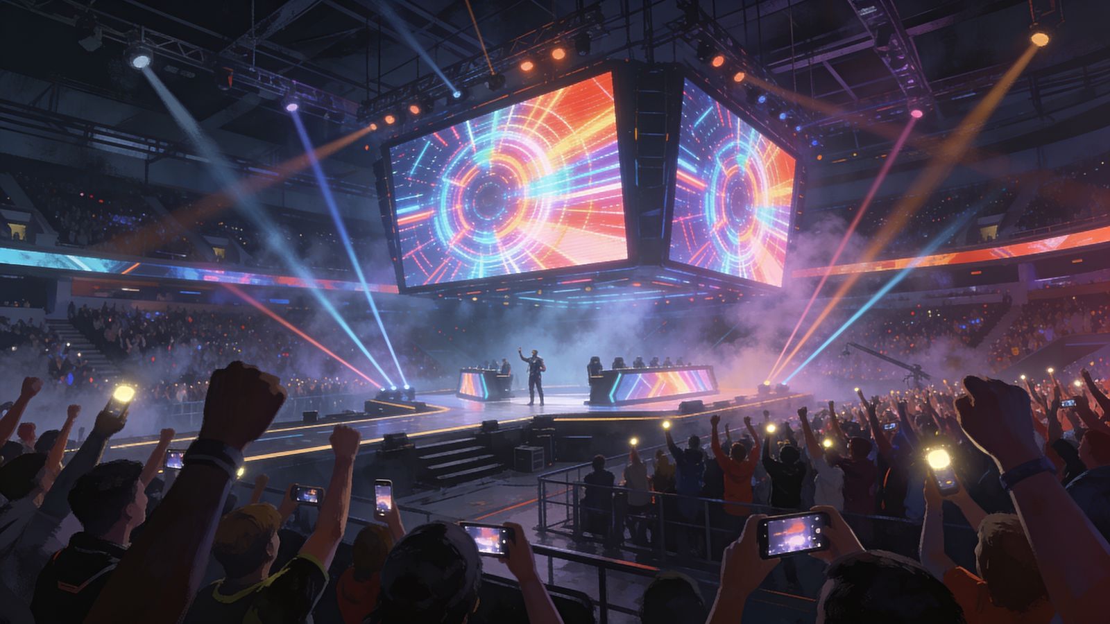 Crowd Roar — 4K desktop wallpaper preview