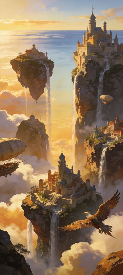 Sky Citadel — gaming wallpaper preview