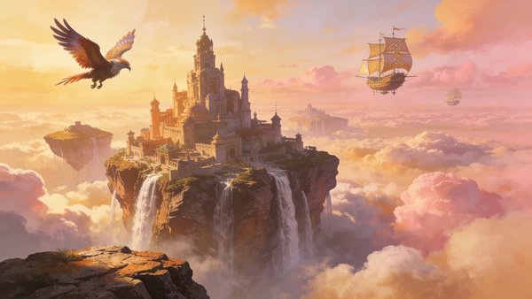 Sky Citadel — gaming wallpaper preview